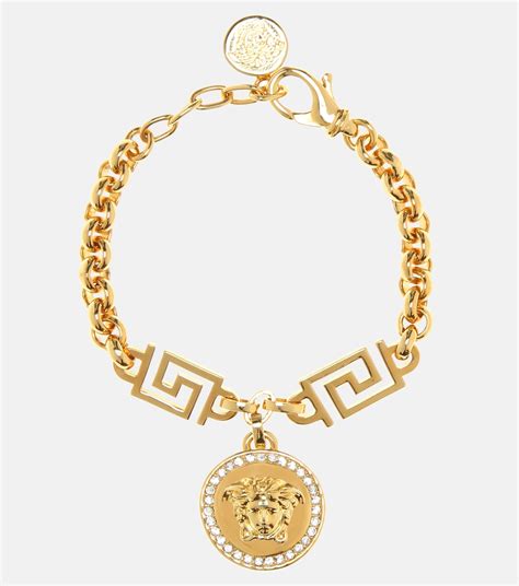 bracet gold versace|saks versace bracelet.